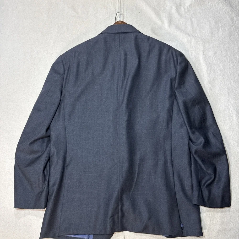 Suitsupply Wool Super 110s Vitale Barberis Canonico Napoli Gray Blazer Size 44S